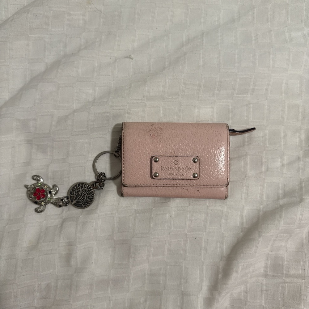 Kate Spade Blush Key Holder with Charm